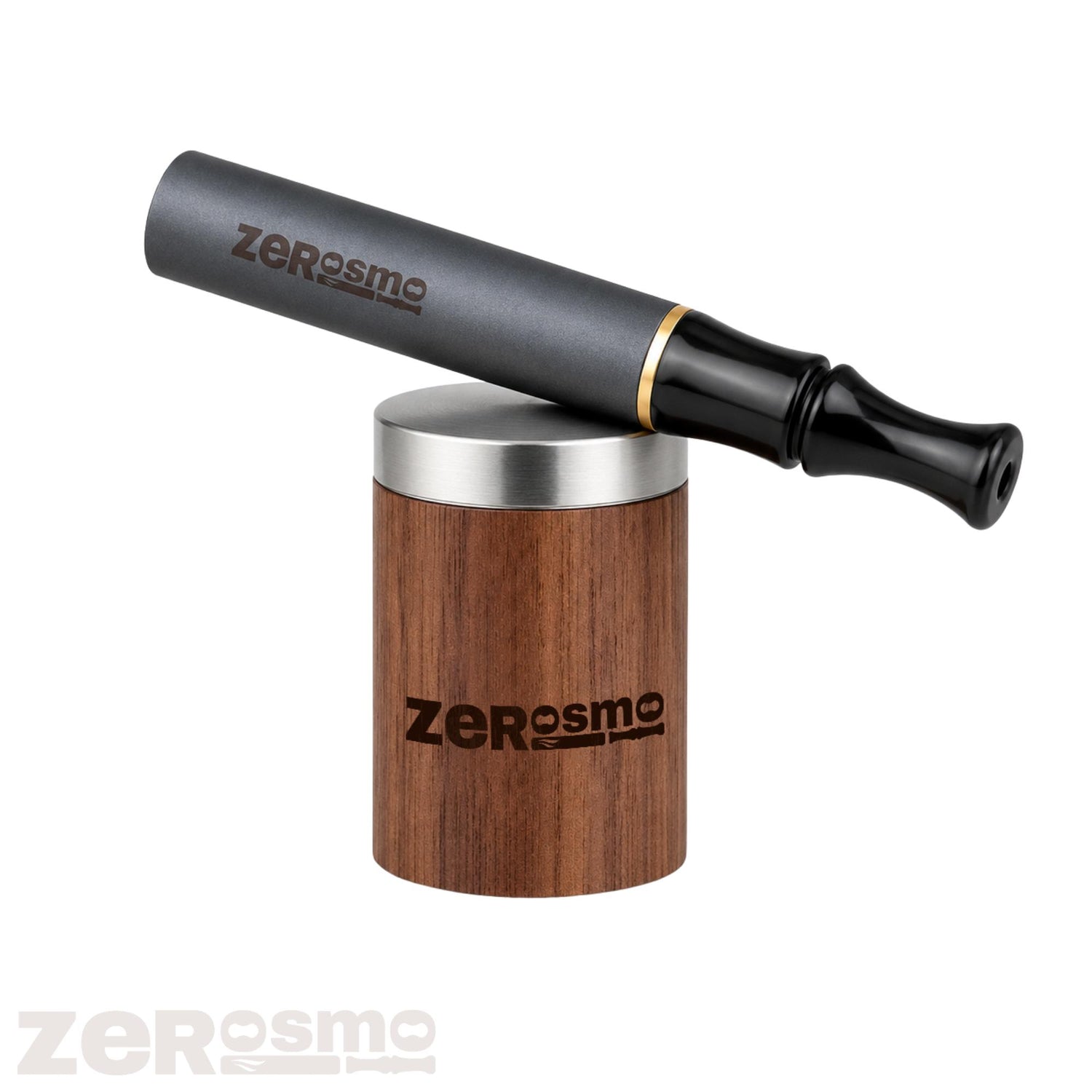 Zerosmo Graphite Grey – Pack avec support + 2 SAVEURS