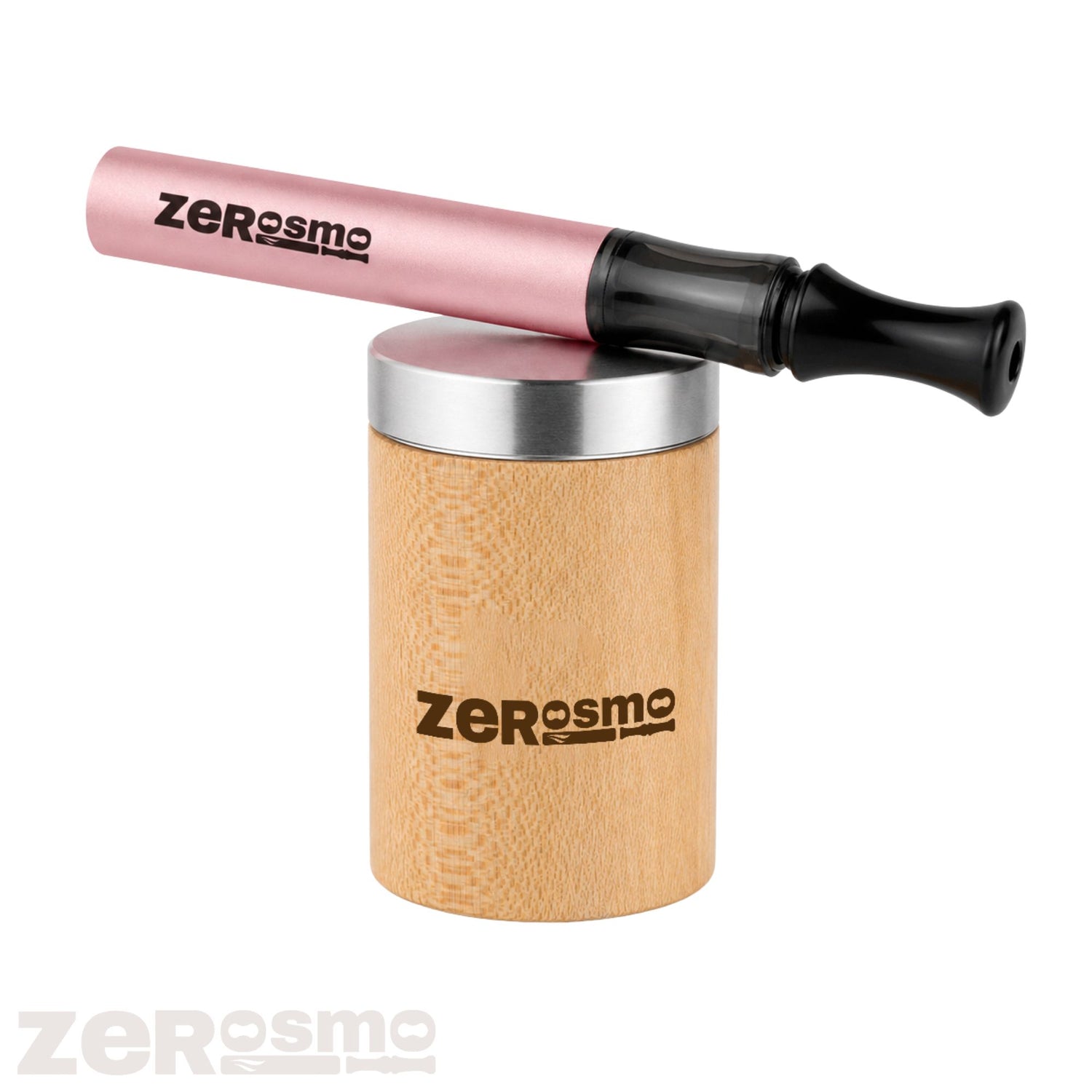 Zerosmo Rose Pink – Pack avec support + 2 SAVEURS